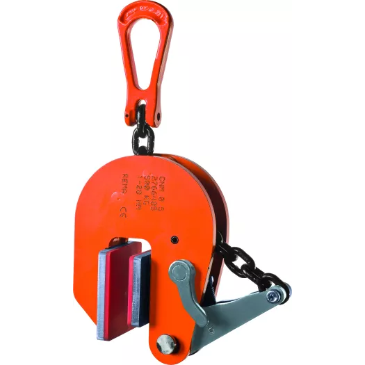 Pince de levage vertical non marquante - REMA CNM- CMU de 0.5T a 3T- Plusieurs Ouvertures de 1 a 60mm Visuel 1 principal Pince de levage vertical non marquante - REMA CNM- CMU de 0.5T a 3T- Plusieurs Ouvertures de 1 a 60mm Visuel 1 principal
